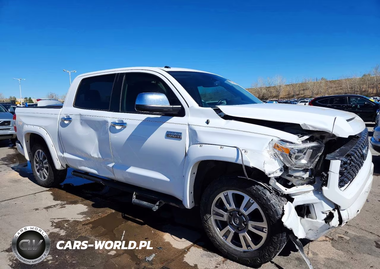2019 Toyota Tundra Platinum VIN:5TFAY5F17KX811797 - 4