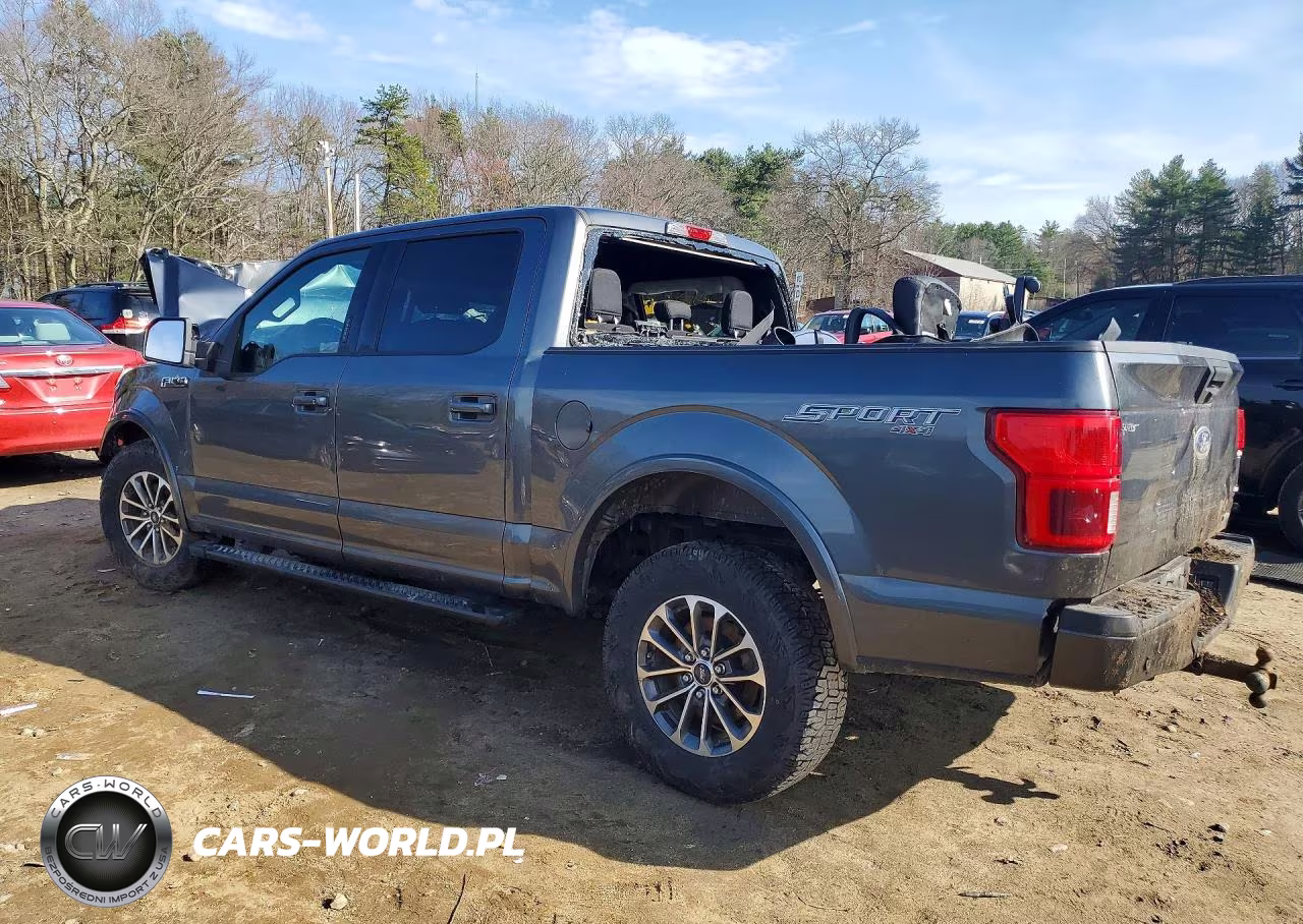 2020 Ford F150 Supercrew VIN:1FTEW1EP8LFB95587 - 2