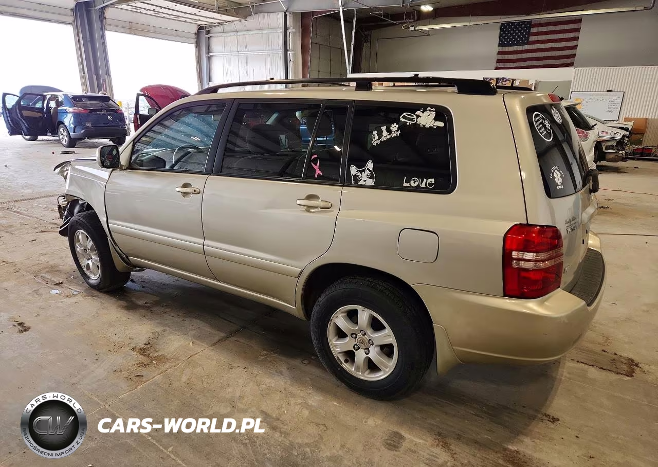 2002 Toyota Highlander Base VIN:JTEHF21AX20050021 - 2