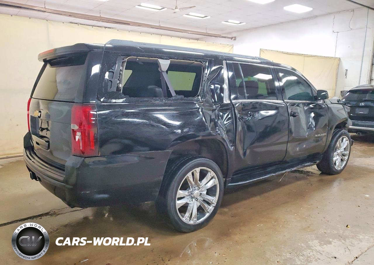 2015 Chevrolet Suburban K1500 Lt VIN:1GNSKJKC6FR297707 - 3