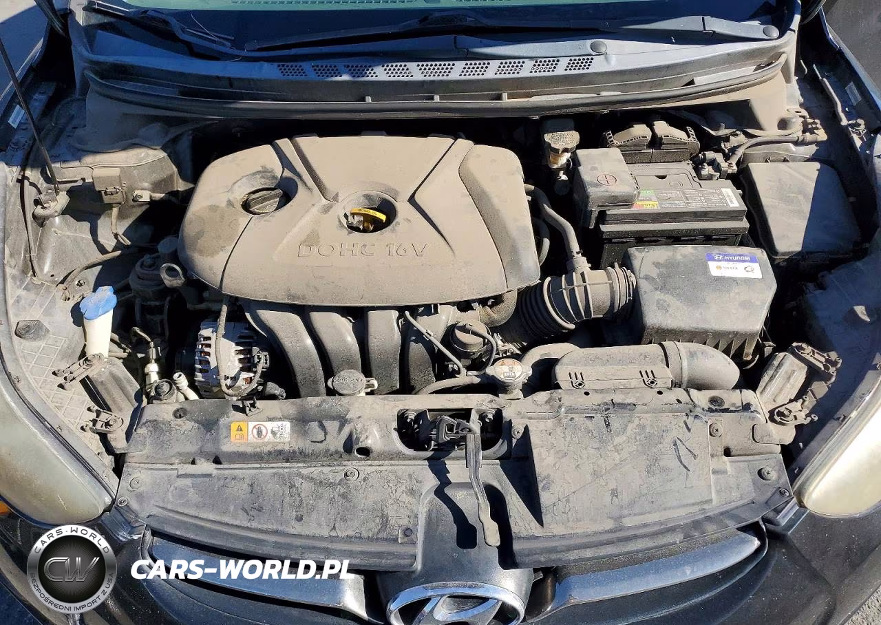 2013 Hyundai Elantra Limited VIN:KMHDH4AE9DU544163 - 11