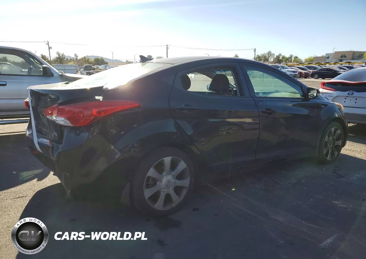 2013 Hyundai Elantra Limited VIN:KMHDH4AE9DU544163 - 3