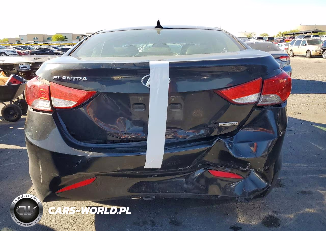 2013 Hyundai Elantra Limited VIN:KMHDH4AE9DU544163 - 6