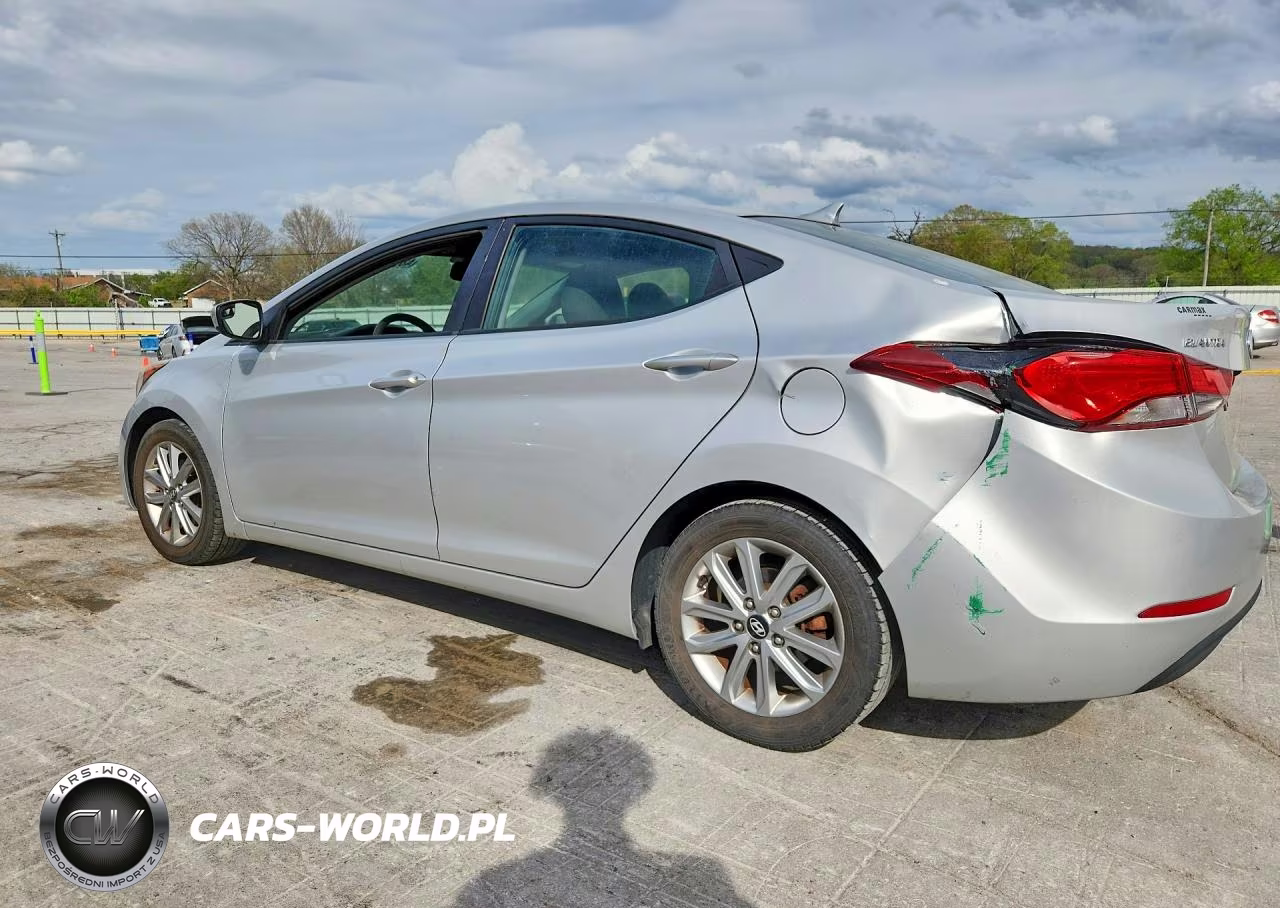 2015 Hyundai Elantra Se VIN:5NPDH4AE9FH620322 - 2