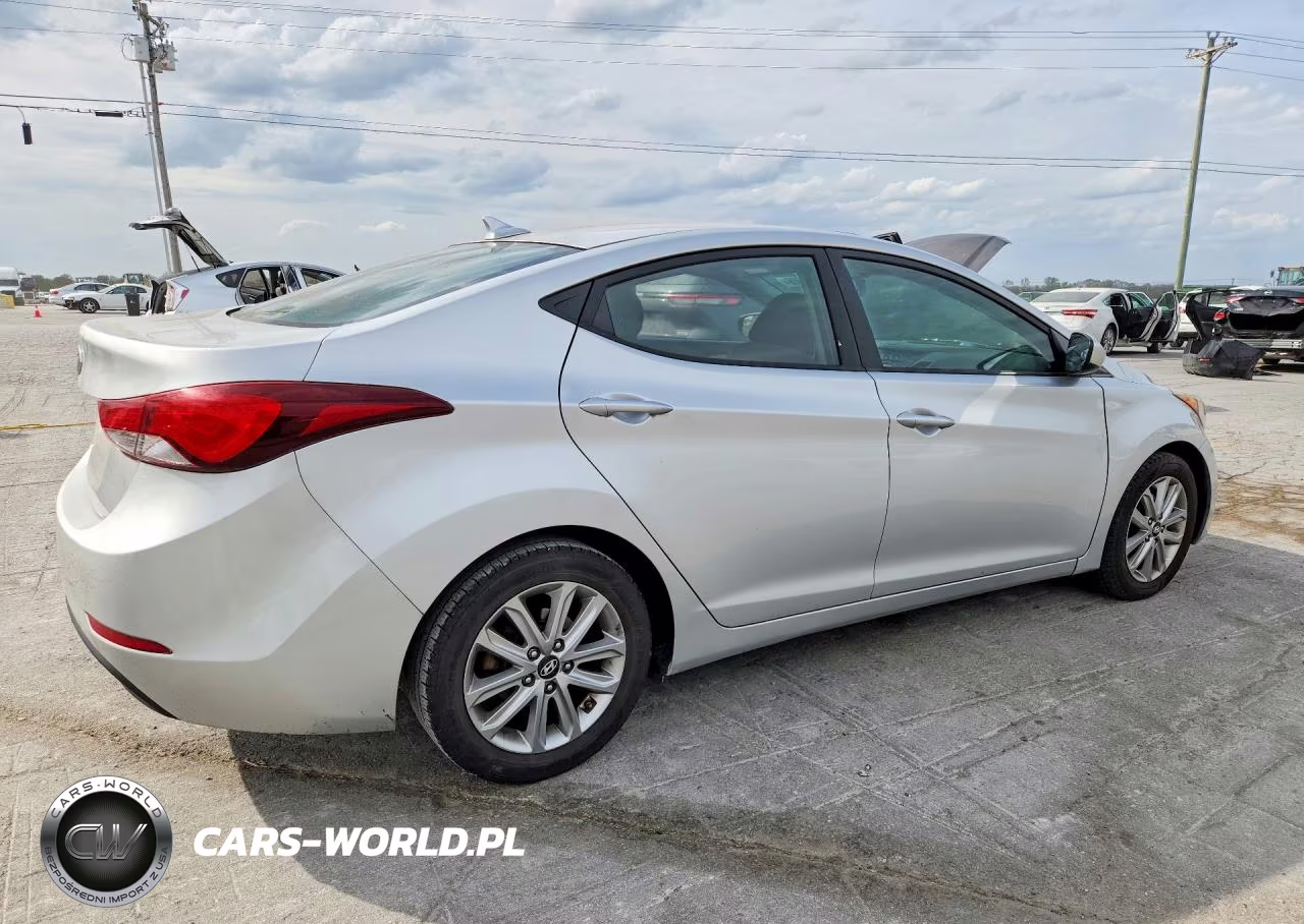 2015 Hyundai Elantra Se VIN:5NPDH4AE9FH620322 - 3