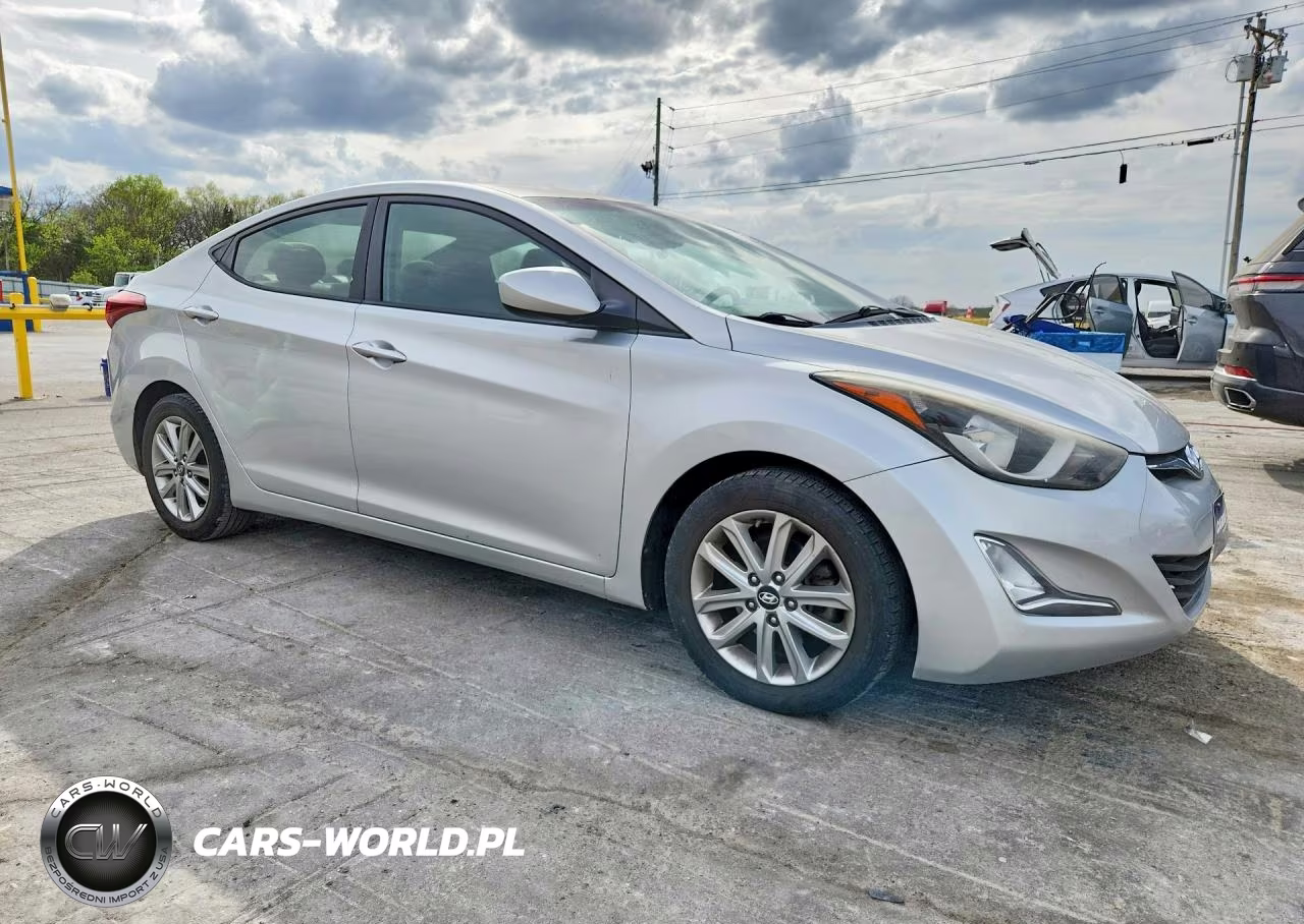 2015 Hyundai Elantra Se VIN:5NPDH4AE9FH620322 - 4