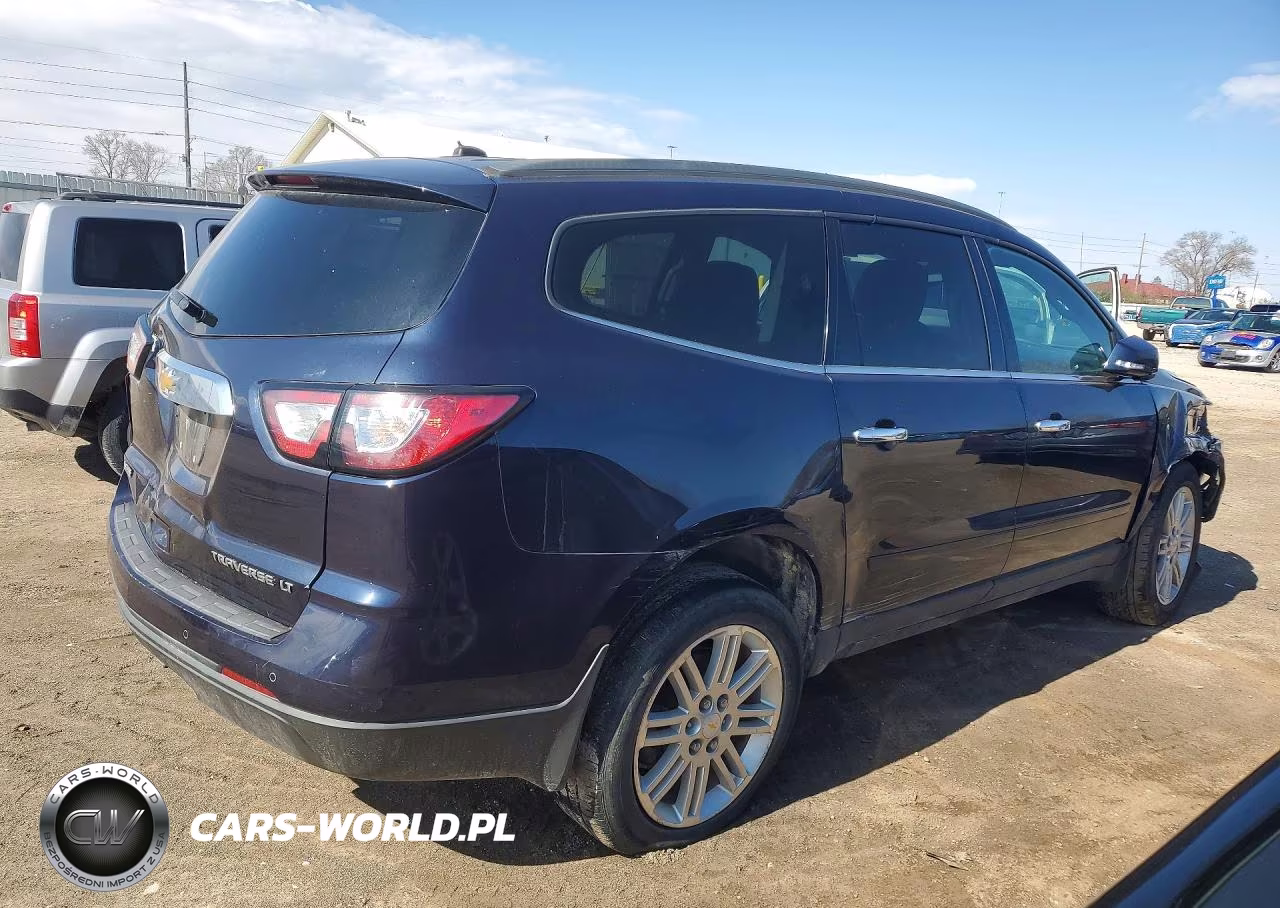 2015 Chevrolet Traverse Lt VIN:1GNKRGKD7FJ119066 - 3