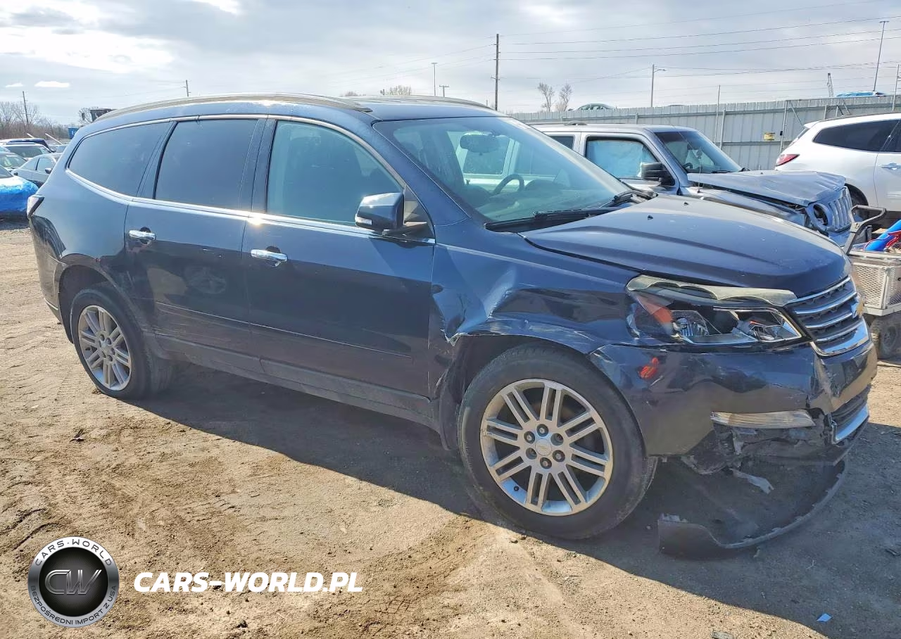 2015 Chevrolet Traverse Lt VIN:1GNKRGKD7FJ119066 - 4