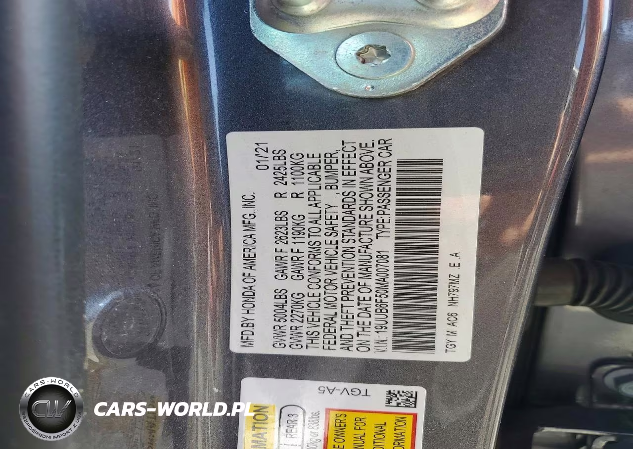 2021 Acura Tlx Tech A VIN:19UUB6F50MA007081 - 12