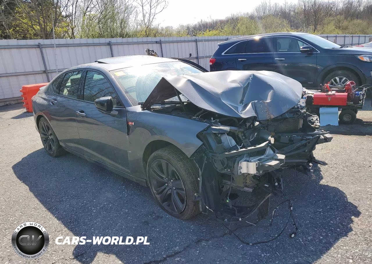 2021 Acura Tlx Tech A VIN:19UUB6F50MA007081 - 4