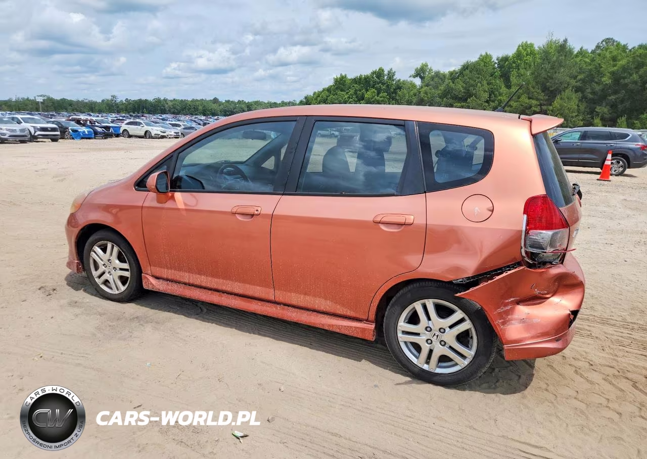 2007 Honda Fit S VIN:JHMGD37667S055175 - 2