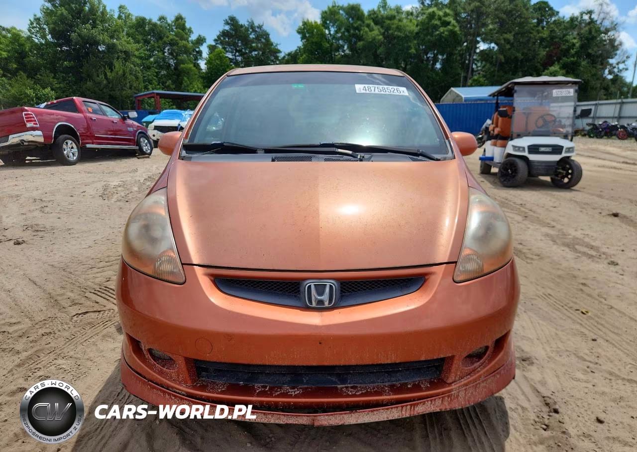2007 Honda Fit S VIN:JHMGD37667S055175 - 5