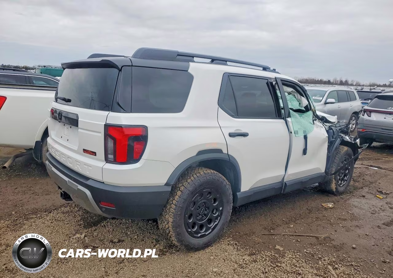 2026 Honda Passport Trailsport Elite VIN:5FNYF9H84TB053029 - 3