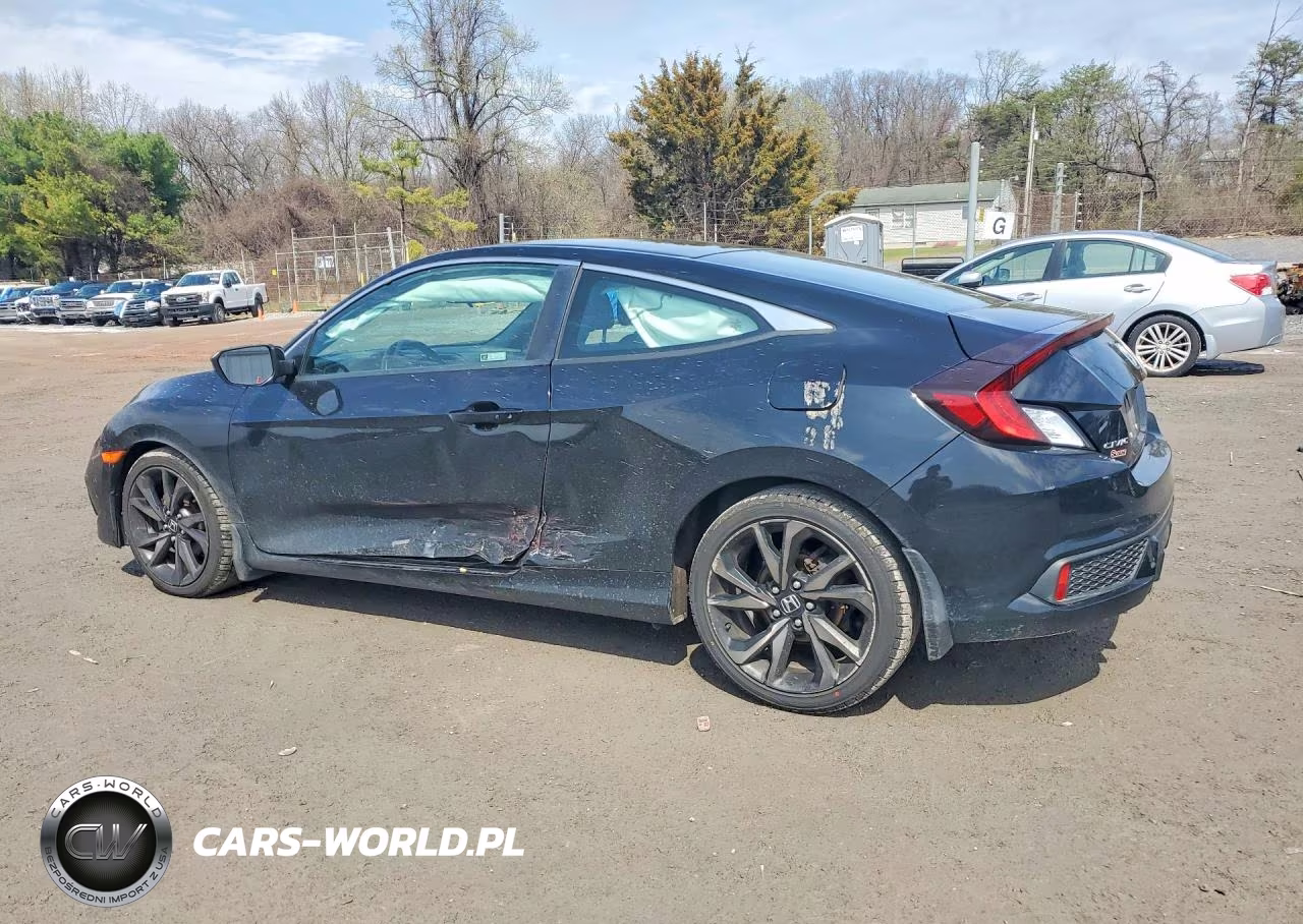 2019 Honda Civic Sport VIN:2HGFC4B89KH303936 - 2
