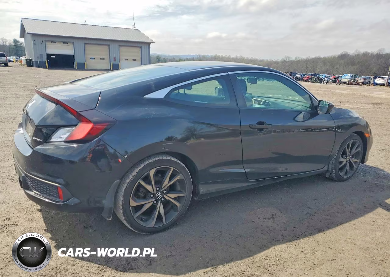 2019 Honda Civic Sport VIN:2HGFC4B89KH303936 - 3