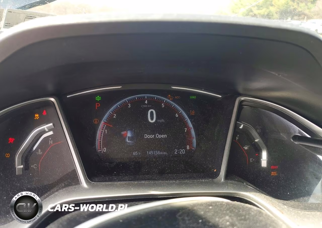 2019 Honda Civic Sport VIN:2HGFC4B89KH303936 - 9