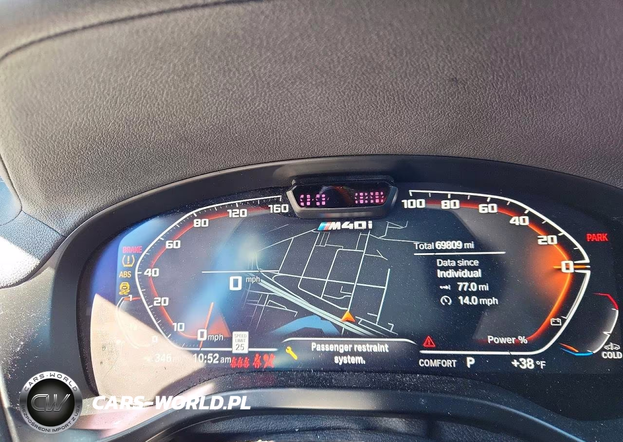 2022 BMW X3 M40I VIN:5UX83DP06N9J72316 - 9
