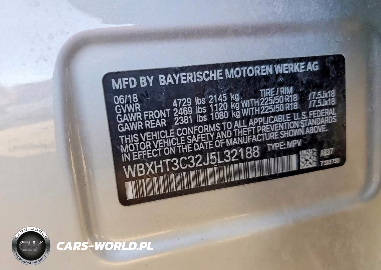 2018 BMW X1 xDrive28I VIN:WBXHT3C32J5L32188 - 12