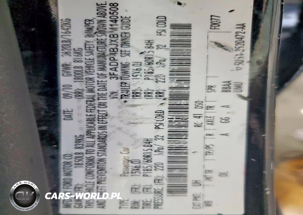 2011 Ford Fiesta Se VIN:3FADP4BJXBM140508 - 13