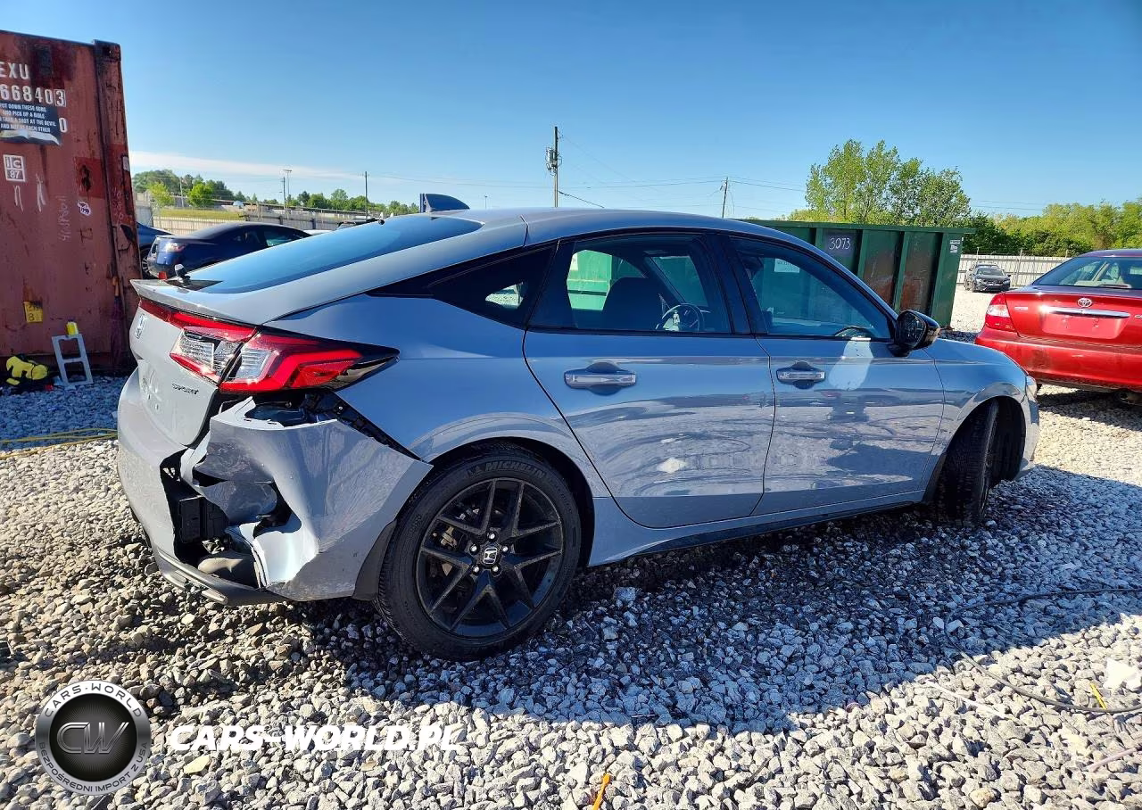 2022 Honda Civic Sport VIN:19XFL2H8XNE007382 - 3