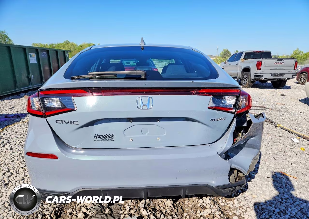 2022 Honda Civic Sport VIN:19XFL2H8XNE007382 - 6
