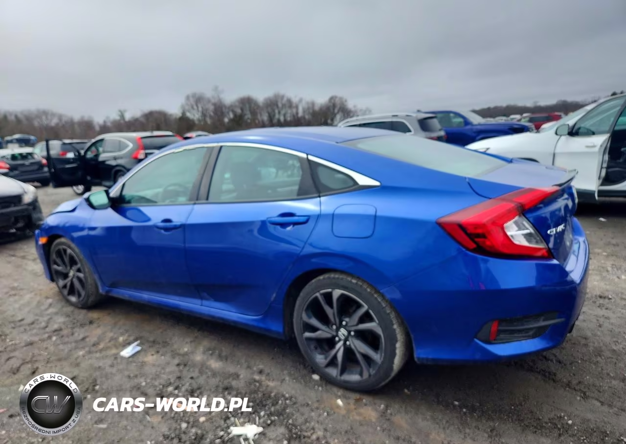 2021 Honda Civic Sport VIN:19XFC2F8XME200729 - 2