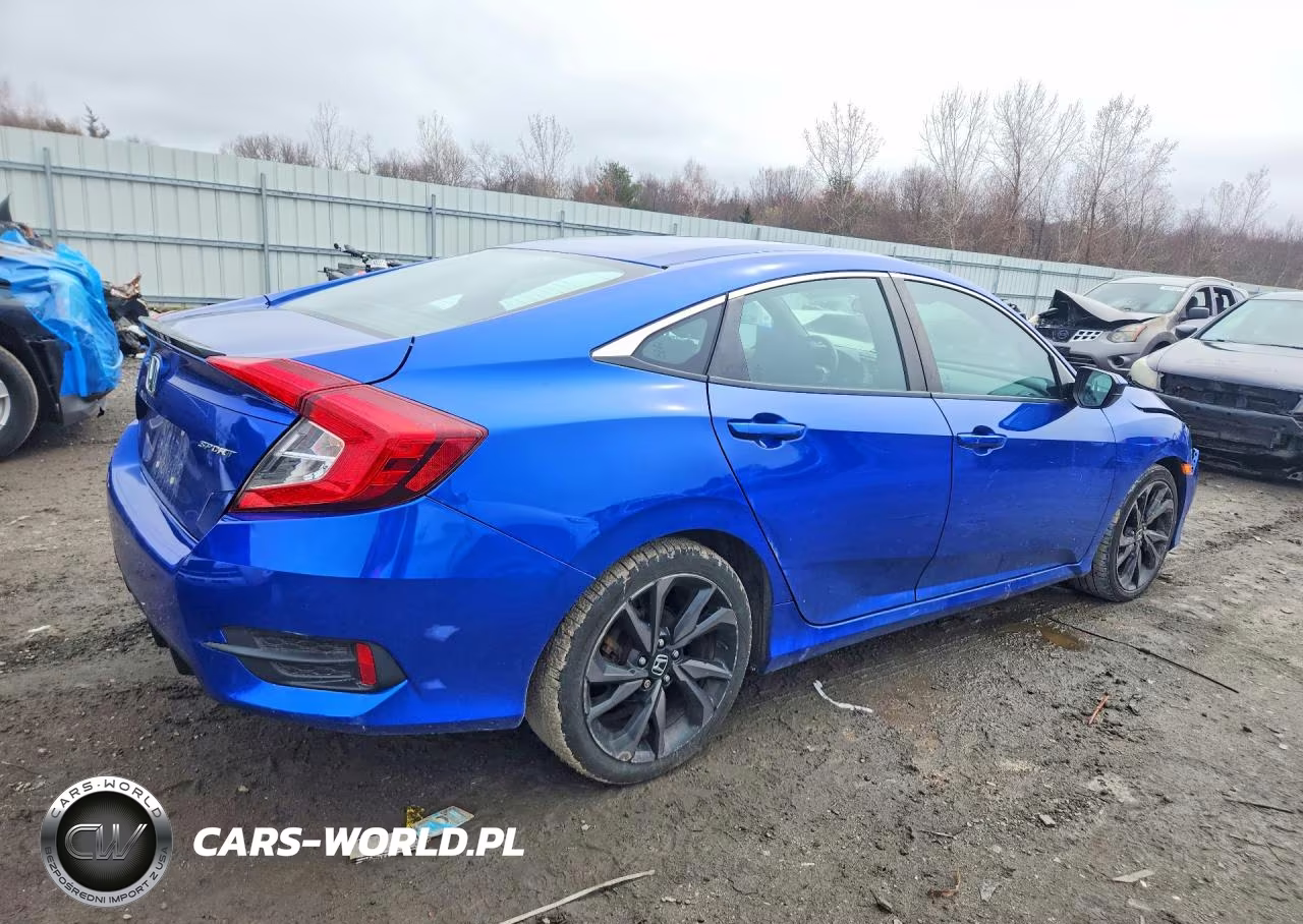 2021 Honda Civic Sport VIN:19XFC2F8XME200729 - 3
