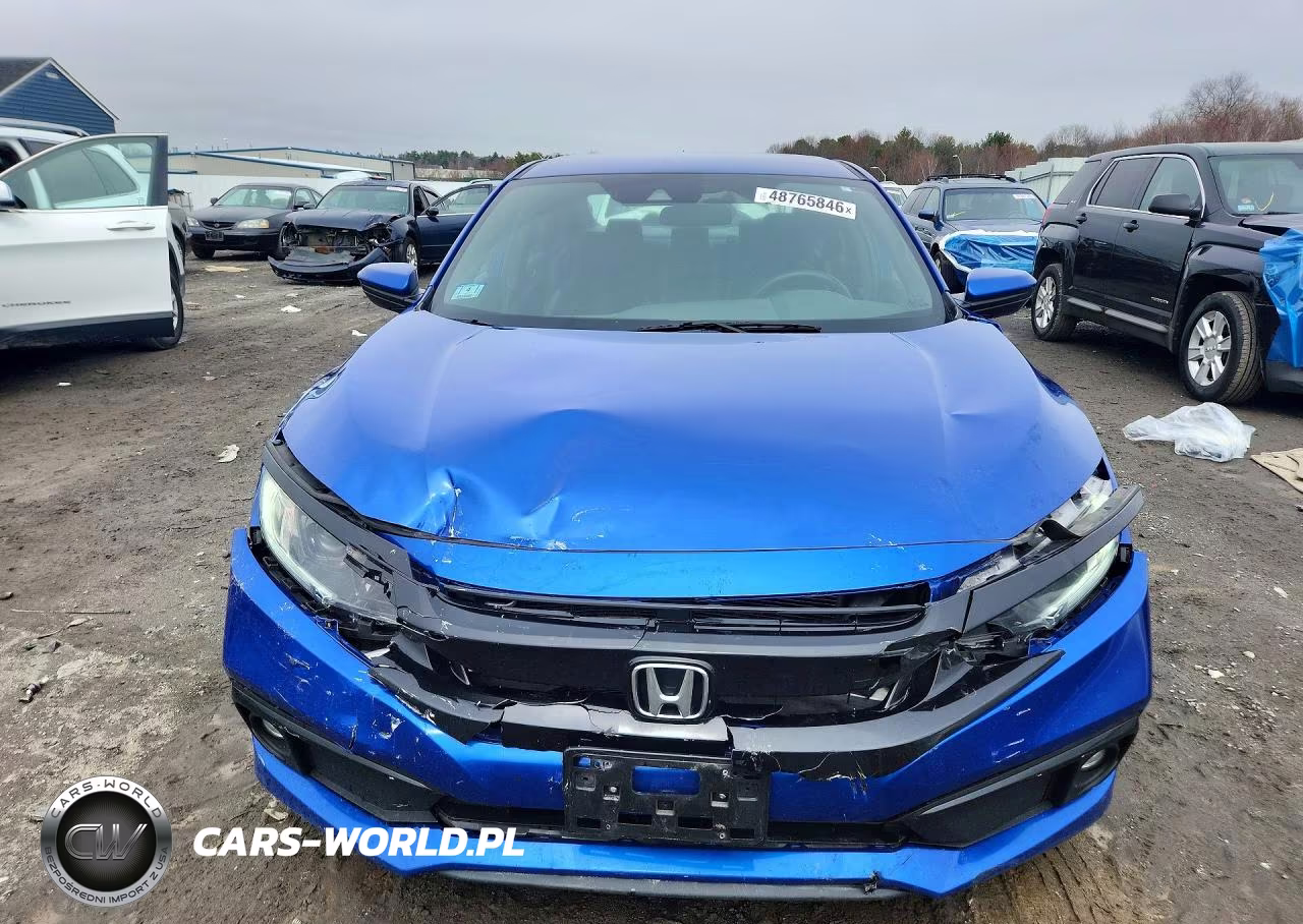 2021 Honda Civic Sport VIN:19XFC2F8XME200729 - 5
