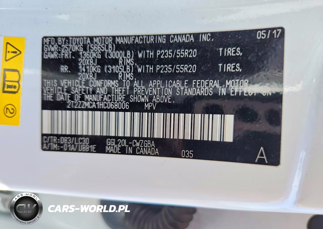 2017 Lexus Rx 350 F Sport VIN:2T2ZZMCA1HC068006 - 14