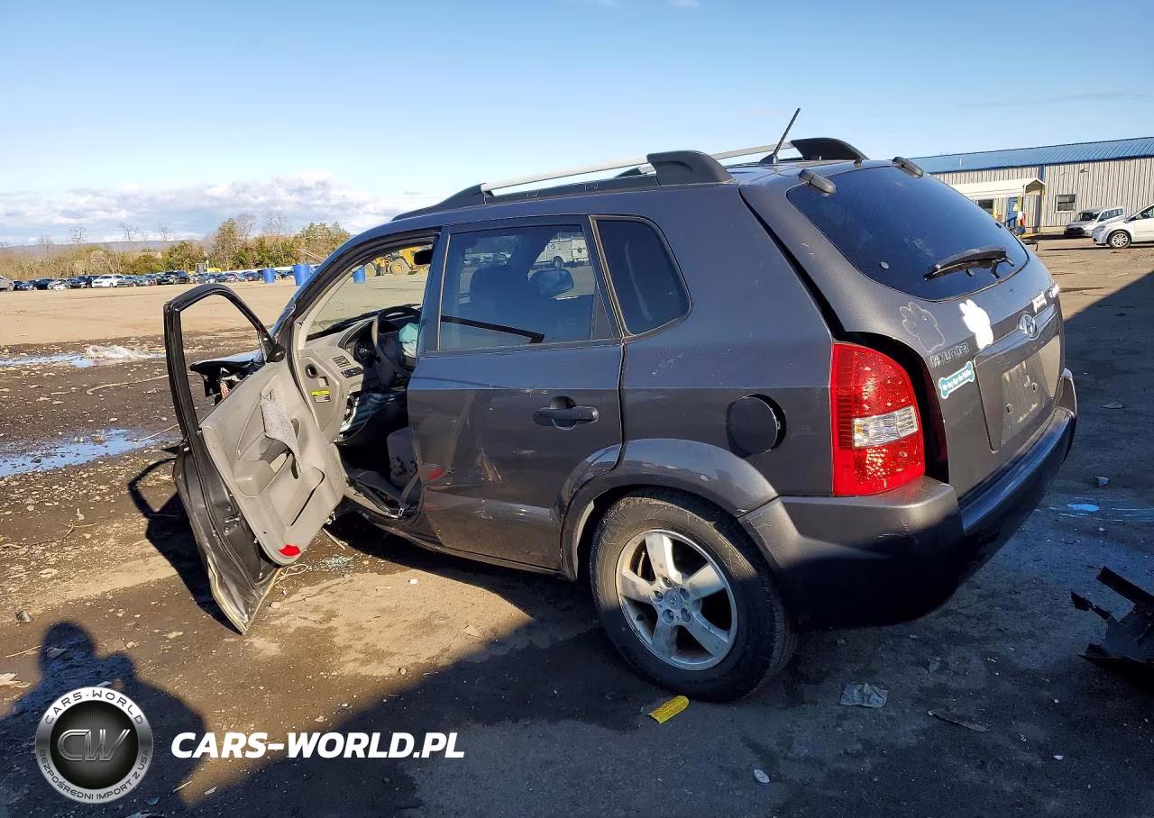 2007 Hyundai Tucson Gls VIN:KM8JM12B37U633393 - 2