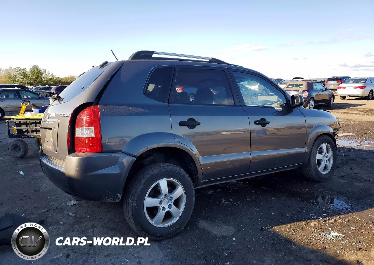 2007 Hyundai Tucson Gls VIN:KM8JM12B37U633393 - 3