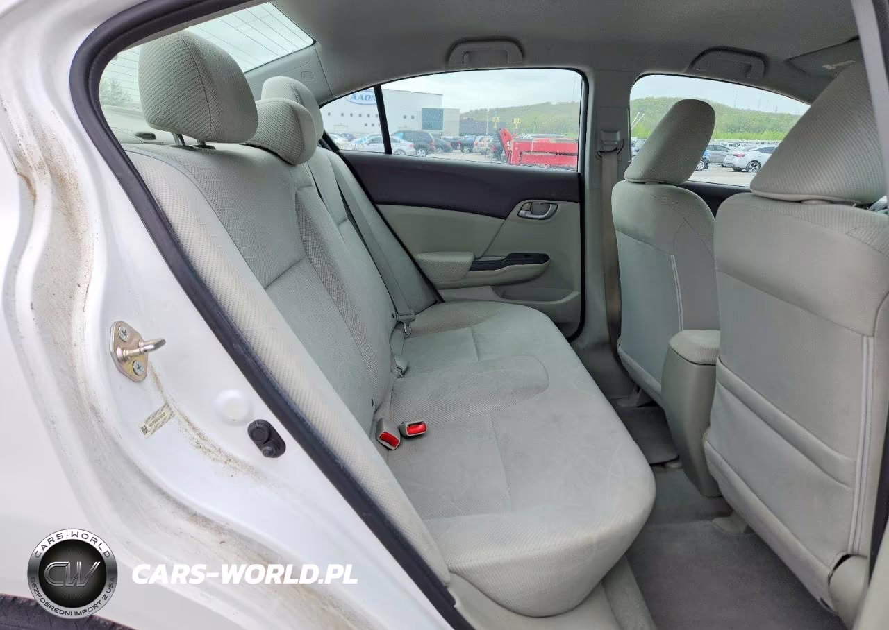 2012 Honda Civic Lx VIN:19XFB2F53CE107767 - 10