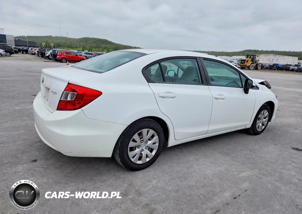 2012 Honda Civic Lx VIN:19XFB2F53CE107767 - 3