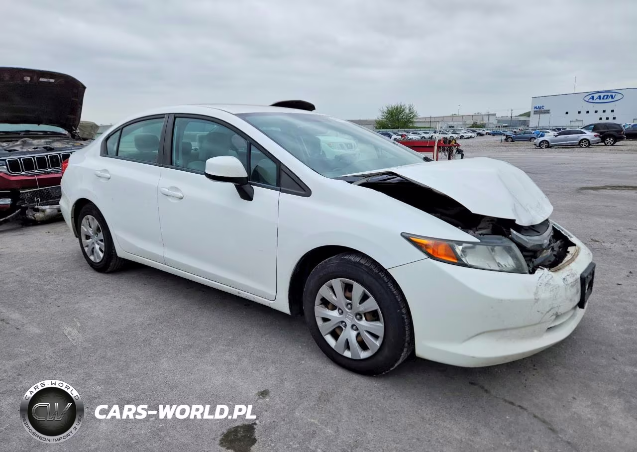 2012 Honda Civic Lx VIN:19XFB2F53CE107767 - 4