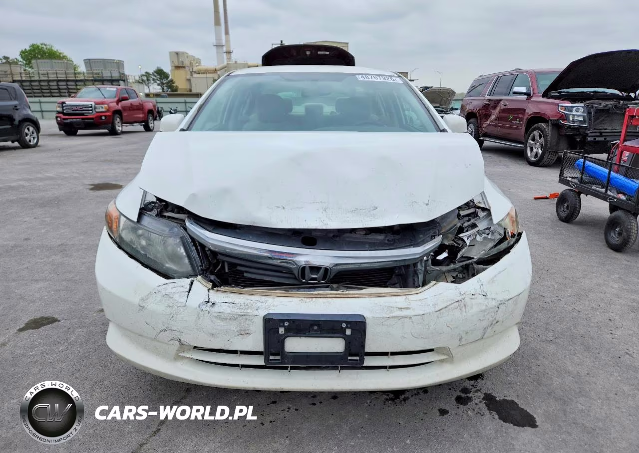 2012 Honda Civic Lx VIN:19XFB2F53CE107767 - 5