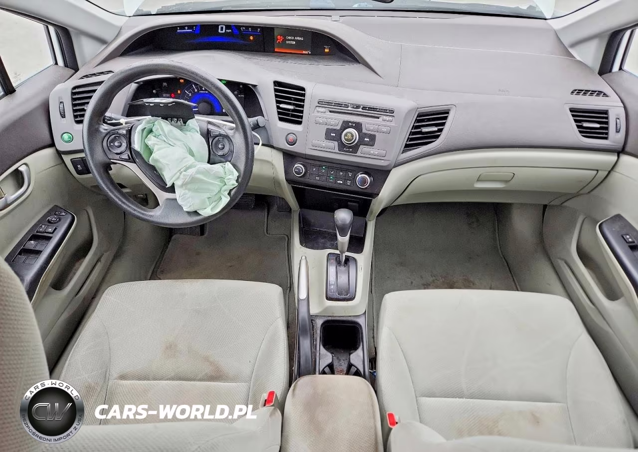 2012 Honda Civic Lx VIN:19XFB2F53CE107767 - 8