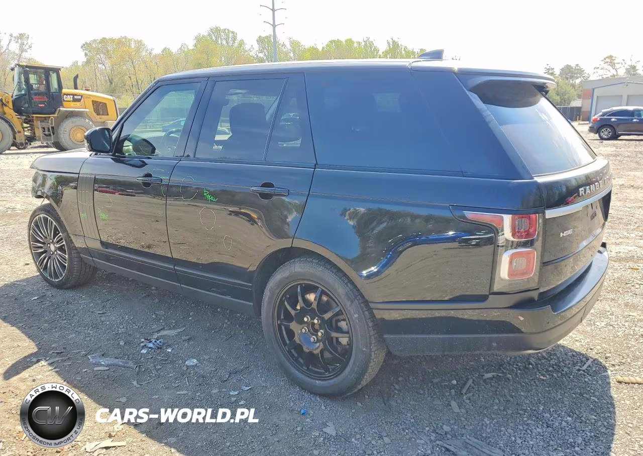 2018 Land Rover Range Rover Hse VIN:SALGS2SV5JA393379 - 2