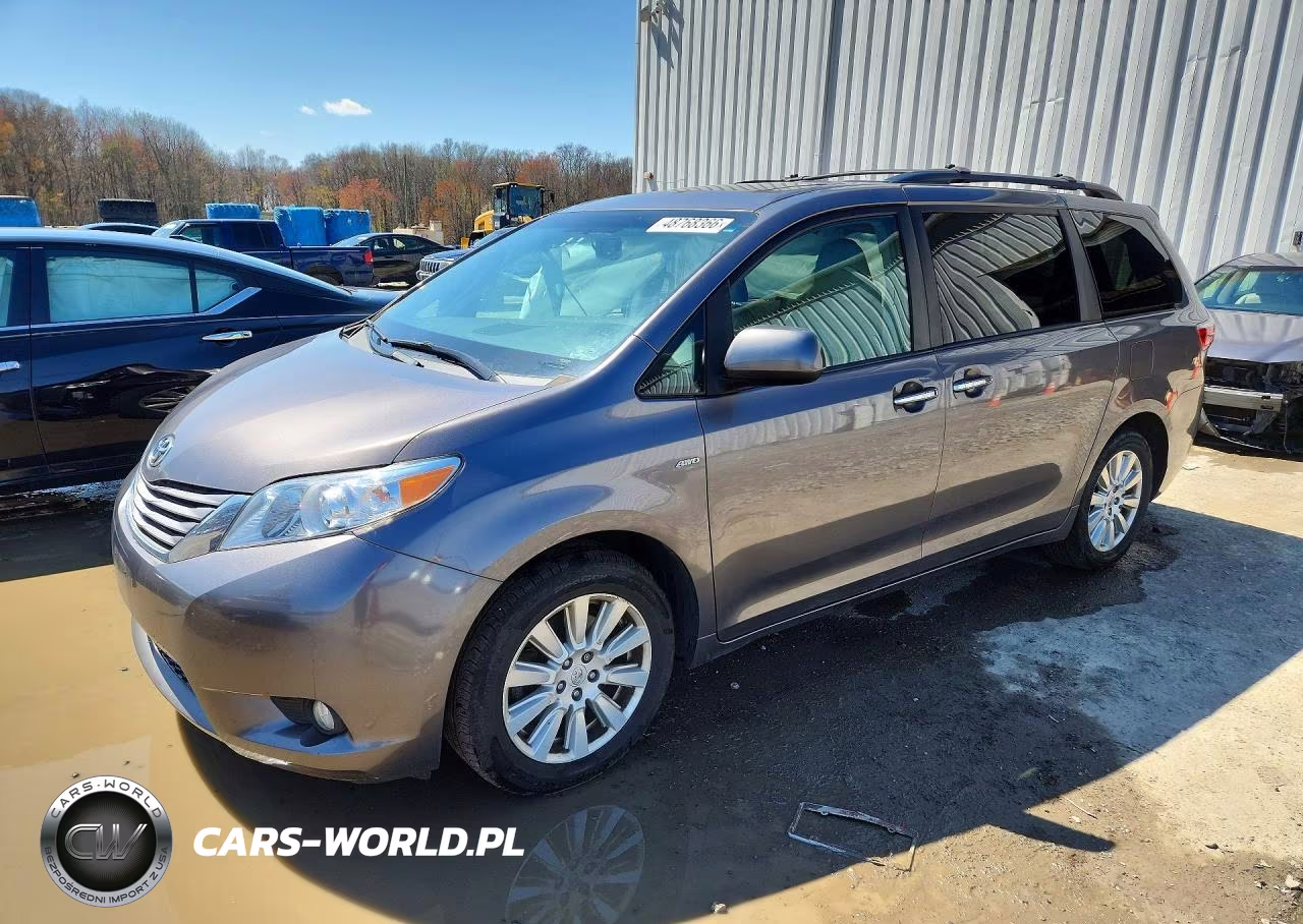 2017 Toyota Sienna Xle Premium 7-Passenger