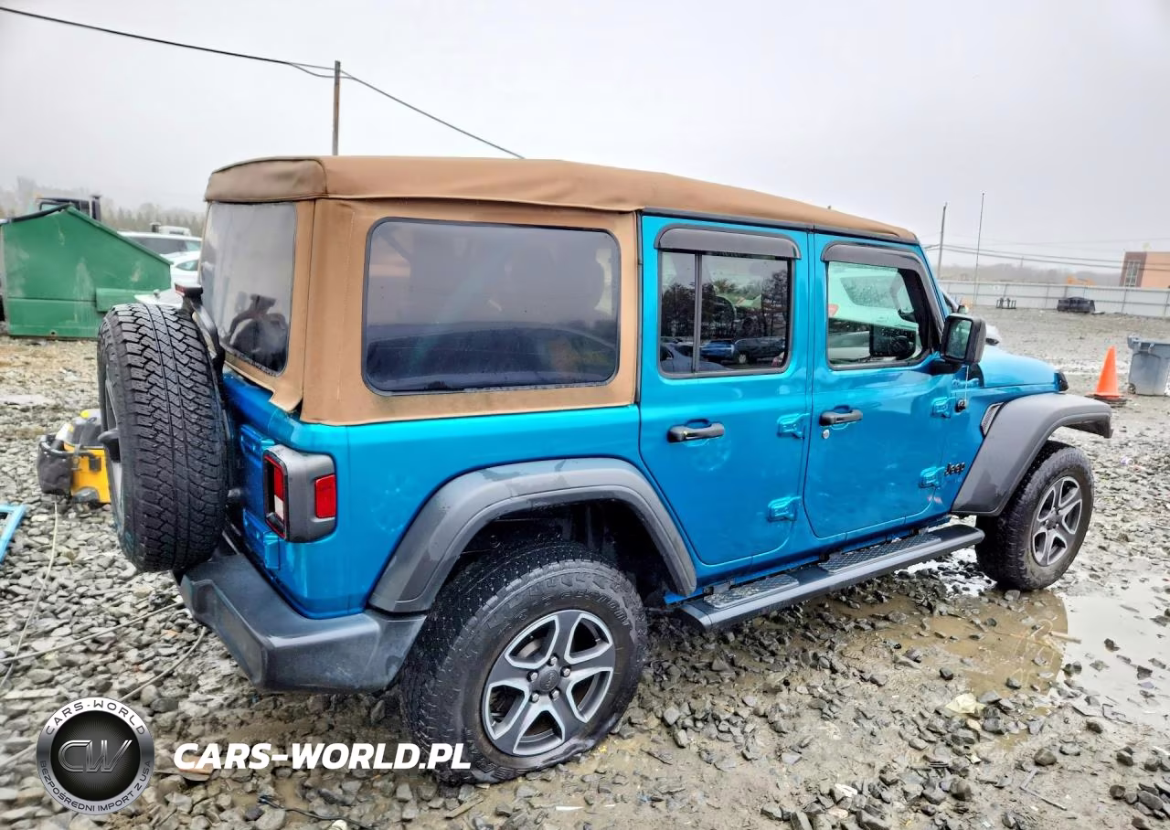 2020 Jeep Wrangler Unlimited Sport VIN:1C4HJXDN6LW146662 - 3