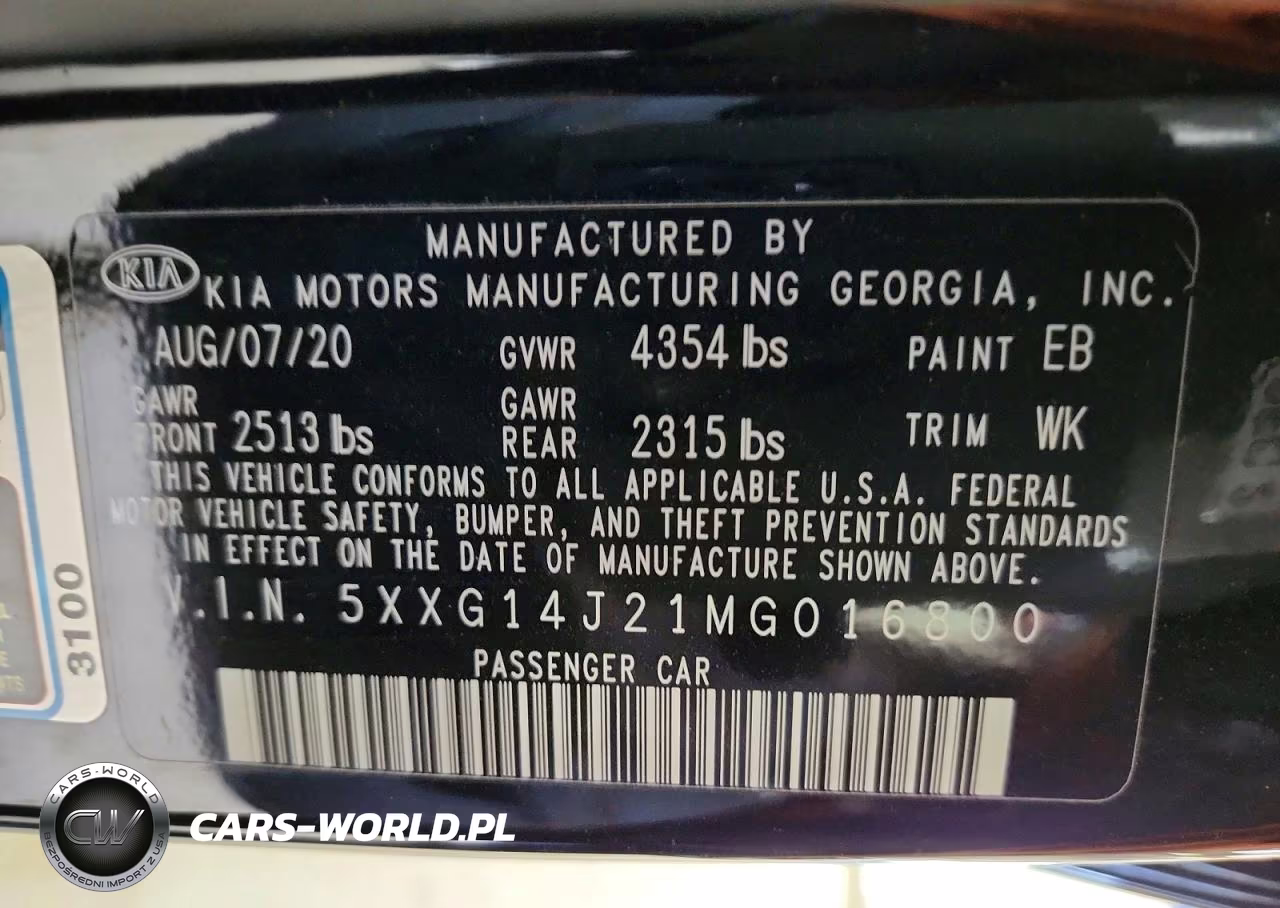 2021 Kia K5 Lxs VIN:5XXG14J21MG016800 - 12