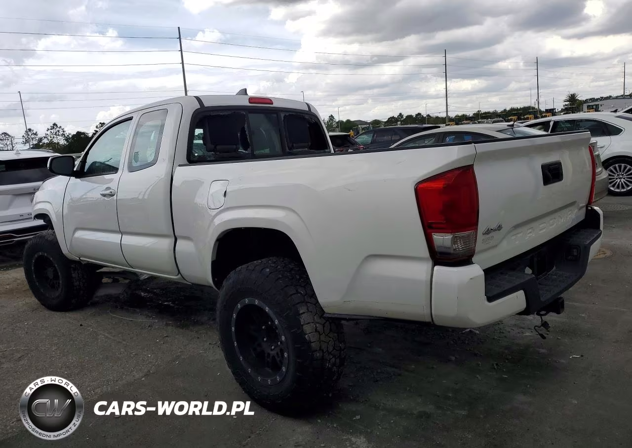 2017 Toyota Tacoma Sr VIN:5TFSX5EN2HX050729 - 2
