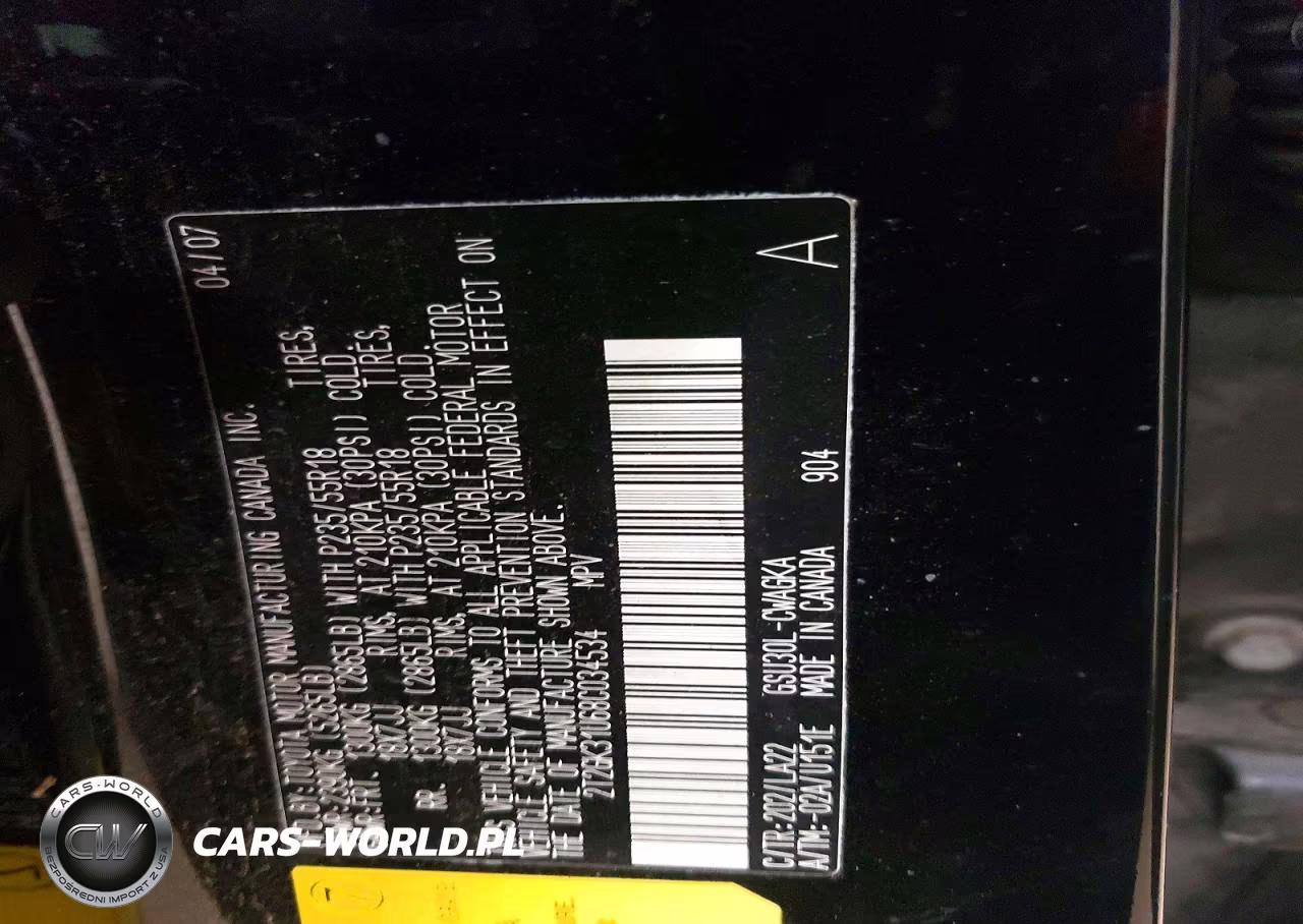 2008 Lexus Rx 350 Base VIN:2T2GK31U68C034534 - 14