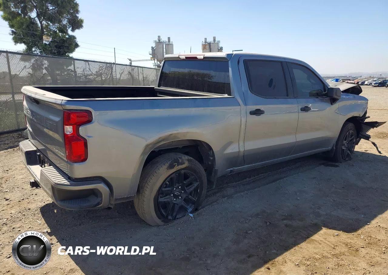 2025 Chevrolet Silverado C1500 Custom VIN:1GCPABEK2SZ309968 - 3