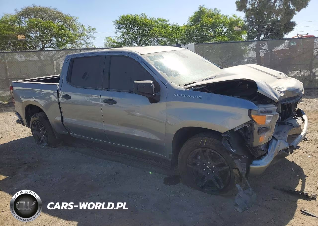 2025 Chevrolet Silverado C1500 Custom VIN:1GCPABEK2SZ309968 - 4