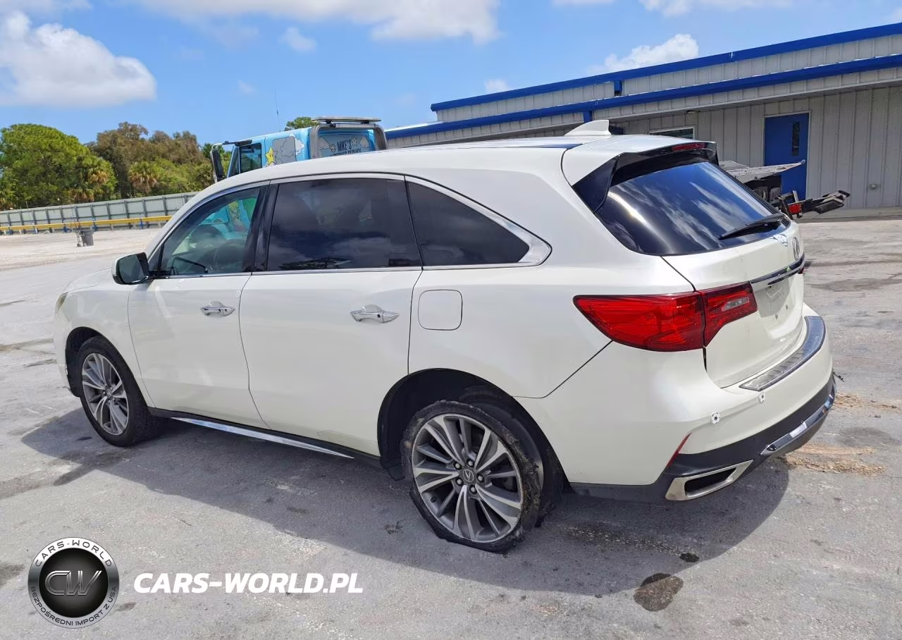 2017 Acura Mdx Technology VIN:5FRYD4H54HB025624 - 2