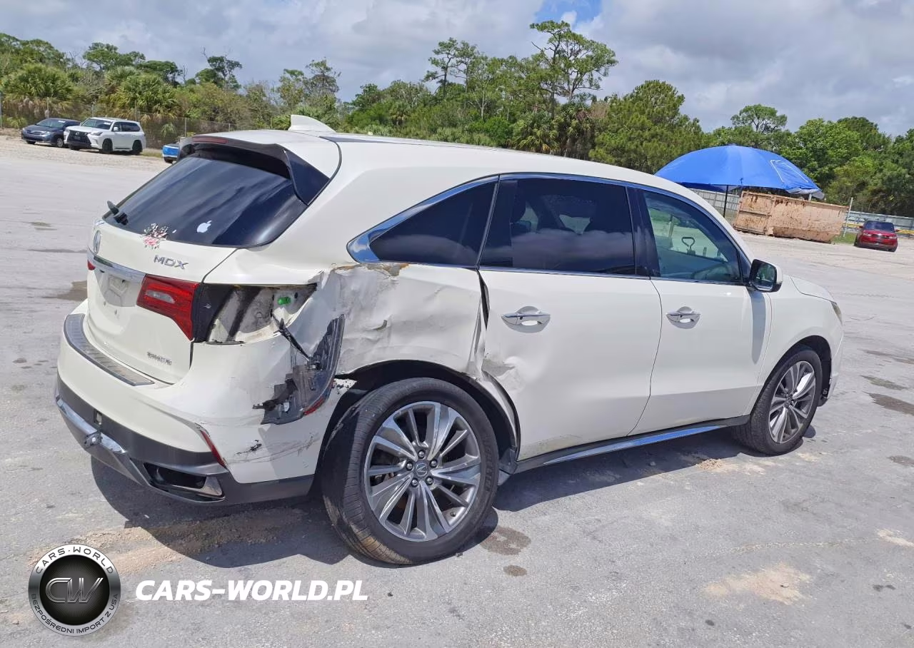 2017 Acura Mdx Technology VIN:5FRYD4H54HB025624 - 3