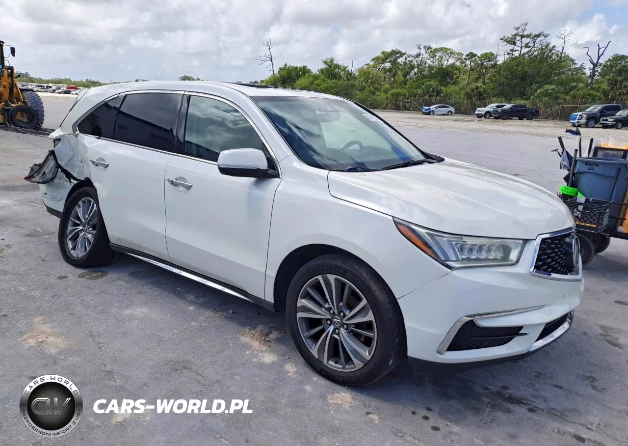 2017 Acura Mdx Technology VIN:5FRYD4H54HB025624 - 4
