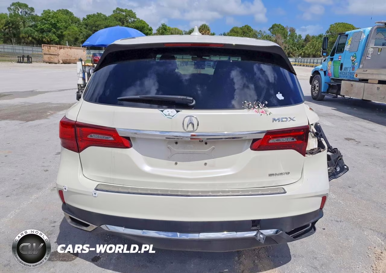 2017 Acura Mdx Technology VIN:5FRYD4H54HB025624 - 6