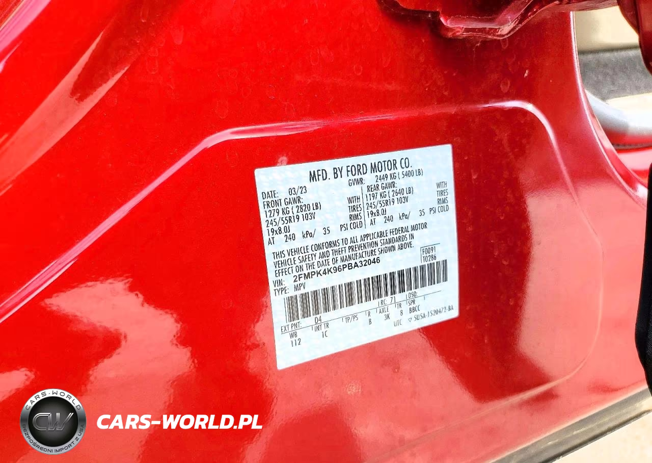 2023 Ford Edge Titanium VIN:2FMPK4K96PBA32046 - 13