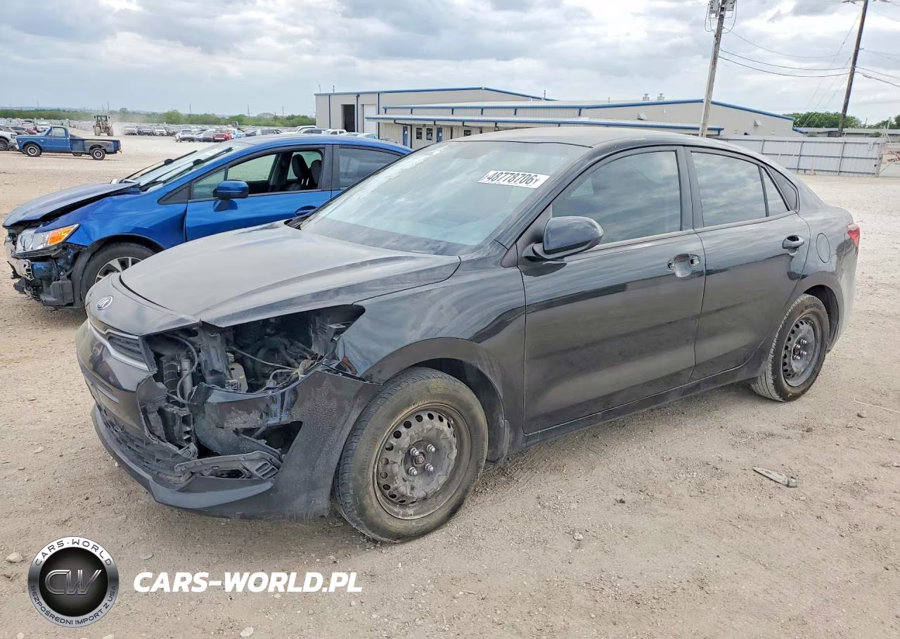 2021 Kia Rio Lx VIN:3KPA24AD6ME403016 - 1